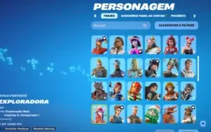 Conta fortnite OG/Tryhard com itens raros e exclusivos