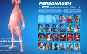 Conta fortnite OG/Tryhard com itens raros e exclusivos