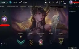 conta lol platina 4