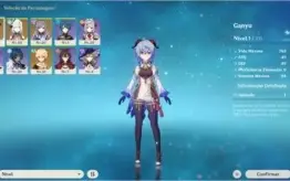 AR16/ 5* GANYU, SHENHE E KEQING