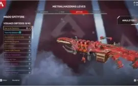 Vendo conta apex lvl 256 herança wraith + skins