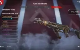 Vendo conta apex lvl 256 herança wraith + skins