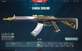 Conta BETA de Valorant com muitas skins