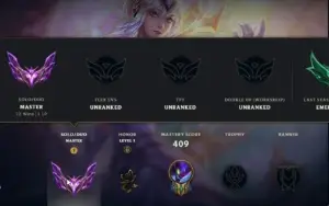 Conta Mestre LoL 2024!