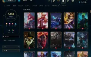 Conta Lol Mestre