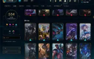 Conta Lol Mestre