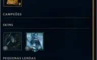 PLATINA 4 - 48 CHAMPS - 11 SKINS LUX ELEMENT.
