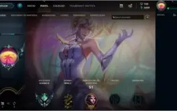 PLATINA 4 - 48 CHAMPS - 11 SKINS LUX ELEMENT.