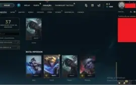 Conta League of  Legends Gold1