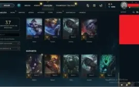 Conta League of  Legends Gold1