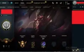 Conta League of  Legends Gold1