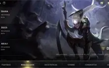 Conta 112 Skins Wild Rift