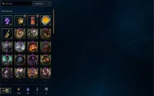 CONTA LOL MESTRE 105PDL  COM 412 SKINS!! PREÇO NEGOCIAVEL!!