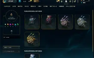 Ferro 3 com 30 Champs e 12 Skins