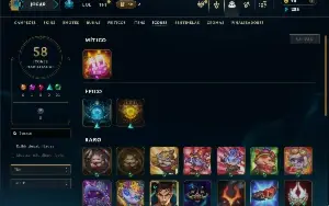 Ferro 3 com 30 Champs e 12 Skins