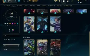 Ferro 3 com 30 Champs e 12 Skins