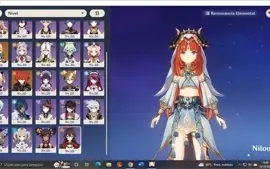 AR 43 - NILOU, RAIDEN, KOKOMI, JEAN E DILUC