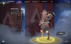 Conta PREDADOR s15 + 6x mestre + 3 Heranças +150 fragmentos