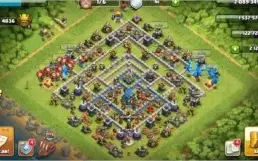 Conta Clash of Clans CV 12 Top