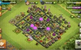 vendo 3 contas do clash of clans