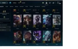 CONTA LEAGUE OF LEGENDS NIVEL 56 PRATA 2  COM 30 CAMPEÔES!!!