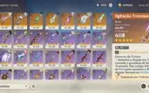 Conta Ar60 com 21 personagens 5* com ALGUNS dias de Benção!!