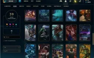 Conta Ferro 1 com 84 Champs e 39 Skins