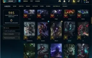 Conta Ferro 1 com 84 Champs e 39 Skins