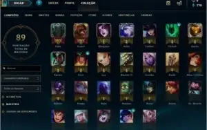 Conta Ouro 2 LOL