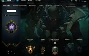 Conta Ouro 2 LOL