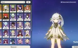 Genshin Impact Ar 53 nahida + bis + 5 T5
