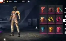 Conta Free Fire lvl64 e Passe de elite Sakura.