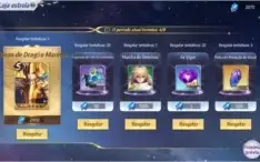 Conta SAINT SEIYA Awakening - Server A14 ( ACEITO OFERTAS )