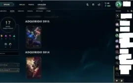 Conta Diamante League of Legends