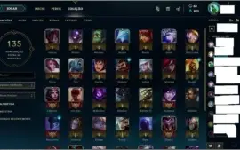 Conta Diamante League of Legends
