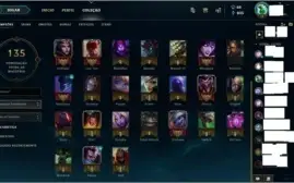 Conta Diamante League of Legends