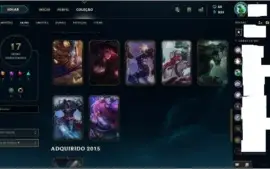 Conta Diamante League of Legends
