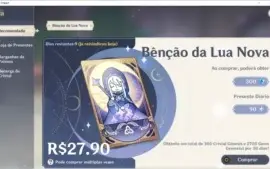 NA - AR42 - KEQING, KLEE +9 PERSONAGENS E ATLAS CELESTIAL