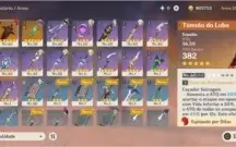 Conta Genshin 6 itens ⭐⭐⭐⭐⭐