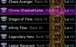 AQW endgame - Hardfarms , forge , 2 classes de calendário.