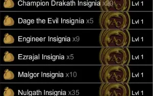 AQW endgame - Hardfarms , forge , 2 classes de calendário.