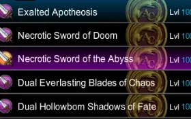 AQW endgame - Hardfarms , forge , 2 classes de calendário.