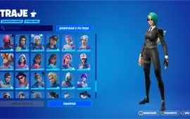 Conta Fortnite com muitas Skins.