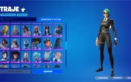 Conta Fortnite com muitas Skins.