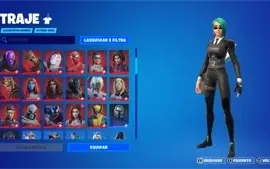 Conta Fortnite com muitas Skins.