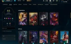 LOL Full Access - MMR Esmeralda soloq/Dima Flex; Skins e+!
