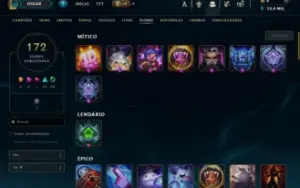 LOL Full Access - MMR Esmeralda soloq/Dima Flex; Skins e+!