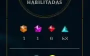 Conta de lol com muita skin, RP e campeoes