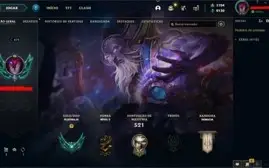 Conta de lol com muita skin, RP e campeoes