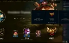 Conta LOL => SKINS E CHAMPIONS